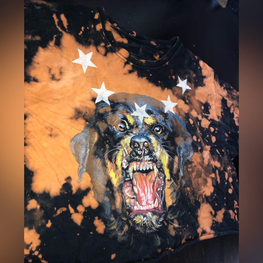 Fashion Nova Women’s American Dog Cropped Tee